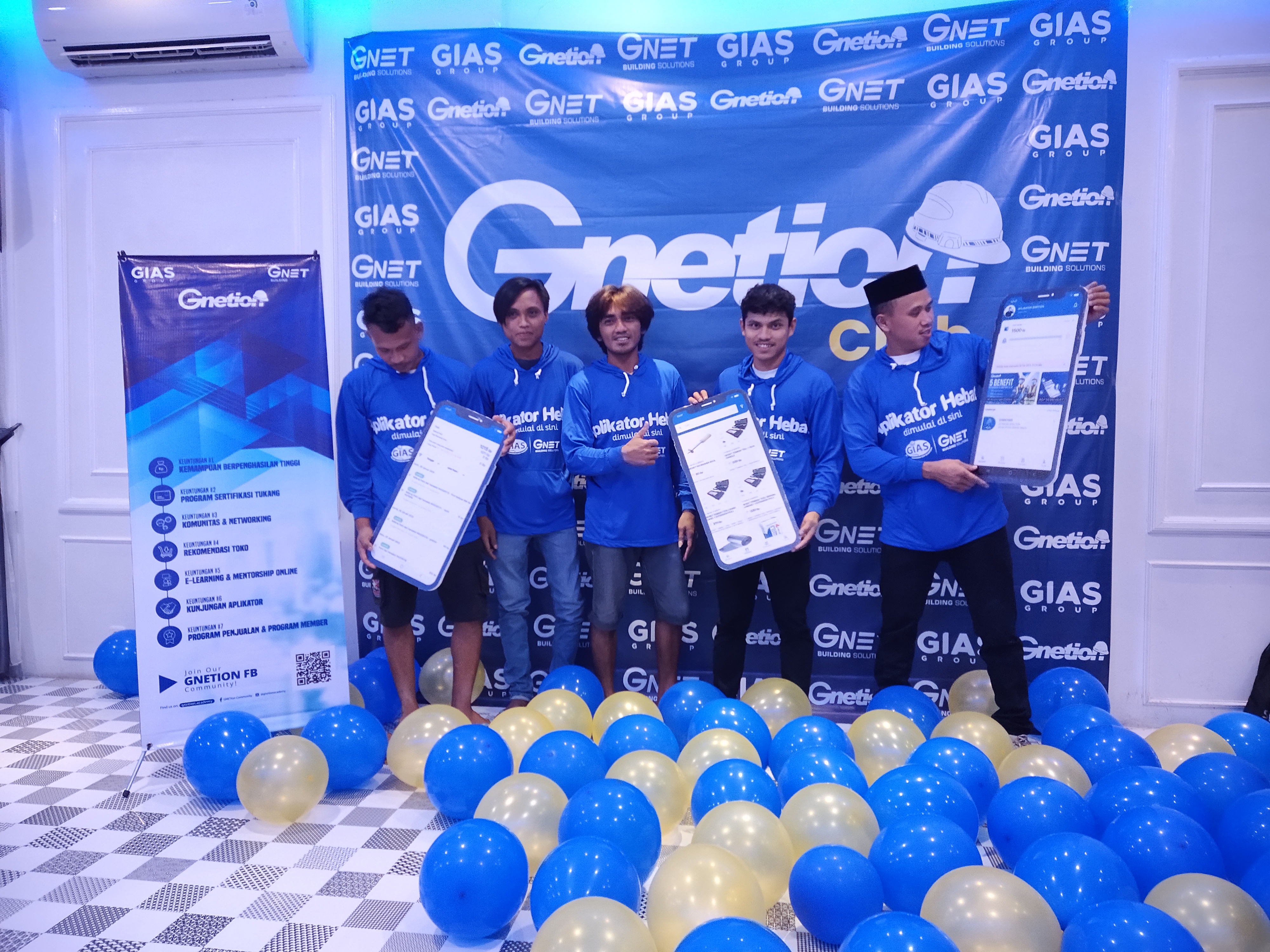 Gnetion Club Apps Resmi Rilis di 19 Kota di Indonesia!